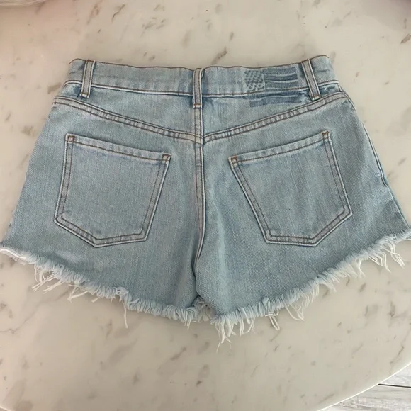 Brand New Revice light wash denim shorts - Picture 2 of 4